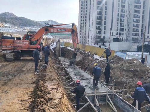 威海高區城建重點工程項目建設拉滿 進度條