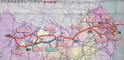 湖北省計劃2021年全線開工建設的高鐵工程