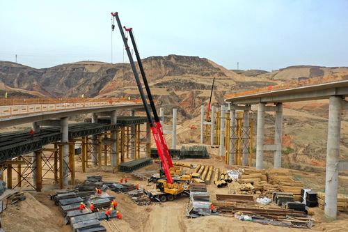 山西靜興高速公路建設有序推進