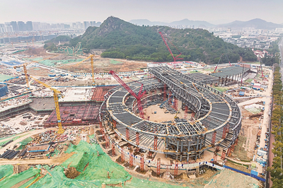 蘇州科技館工程建設穩步推進