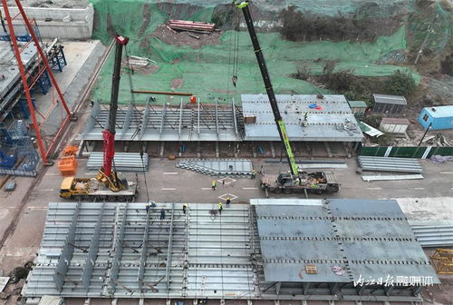 開啟首輪頂推施工 內江麻柳壩大橋建設進入沖刺階段