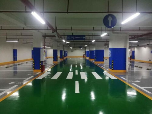 云浮停車場環氧地坪漆施工